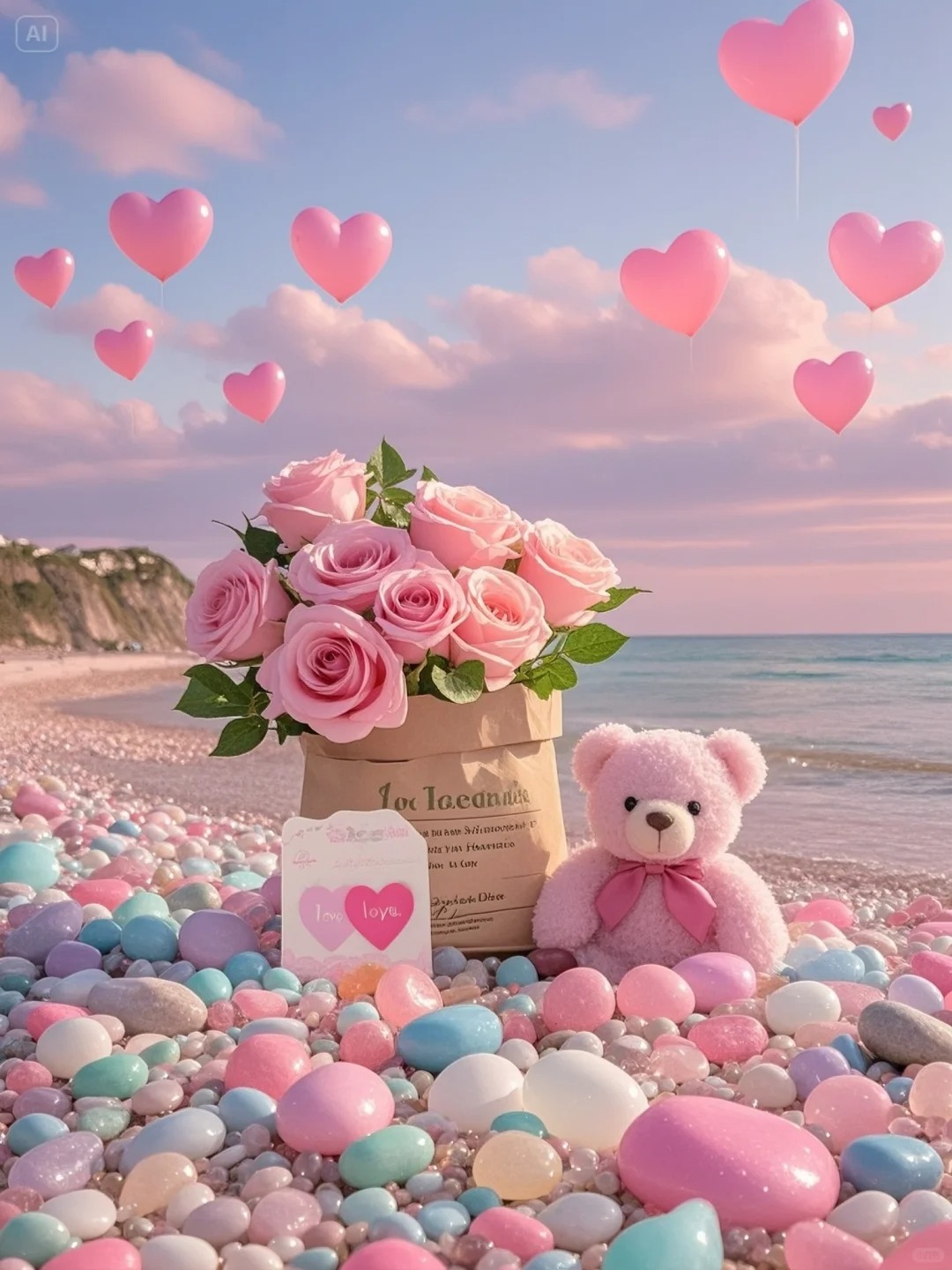 cute pink flower wallpaper