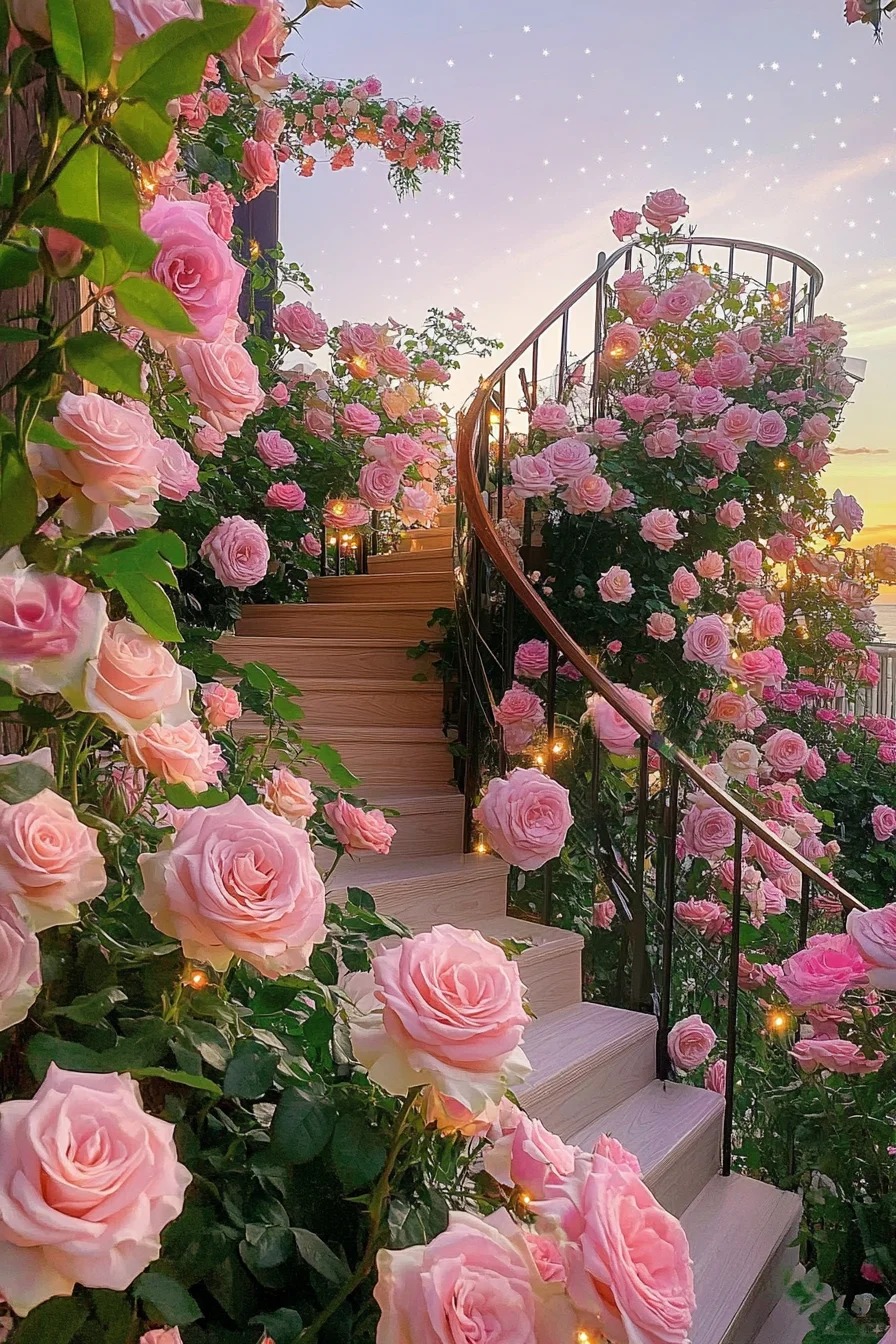 pink wallpaper flowers